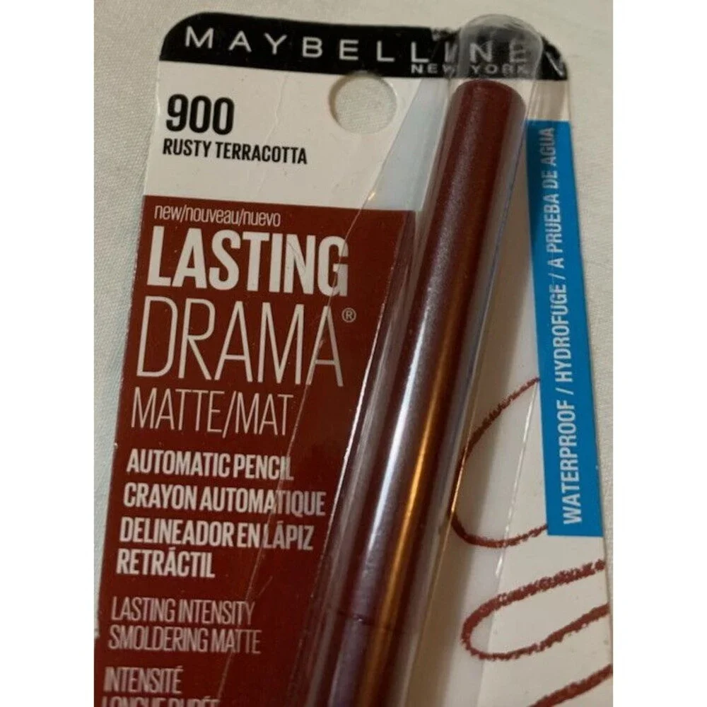 Maybelline Lasting Drama Matte Automatic Waterproof Pencil Eyeliner 900 Rusty￼